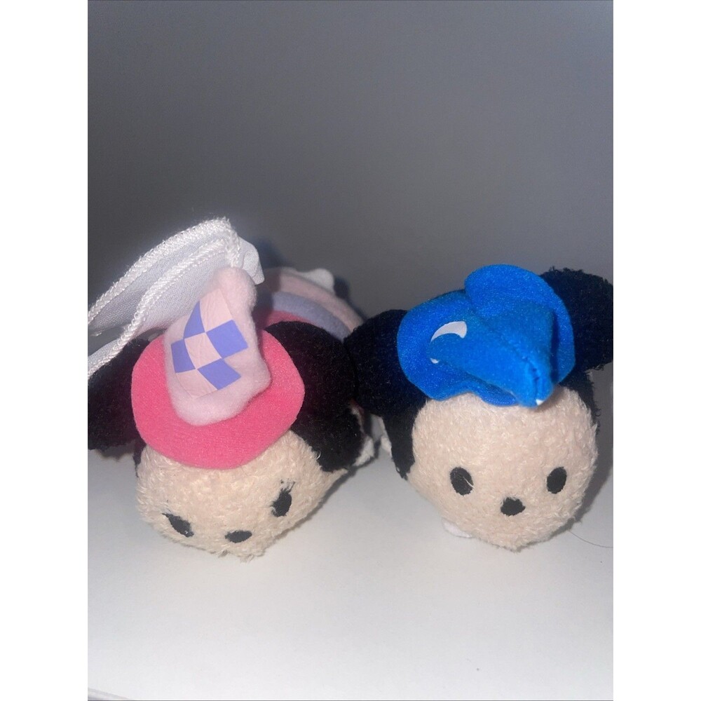 Authentic US Disney Parks Fantasyland Set MINNIE & MICKEY MOUSE Tsum Tsum